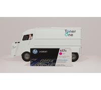 Genuine HP 657X High Capacity Toner Cartridges - CF473X - Magenta