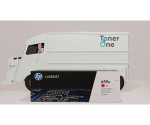 Genuine HP 659A Standard Capacity Laserjet Toner Cartridge - W2013A - Magenta