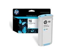 GENUINE HP 70 C9390A LIGHT CYAN INK CARTRIDGE Z2100 Z3100 Z3200 Z5200 NEW BOXED
