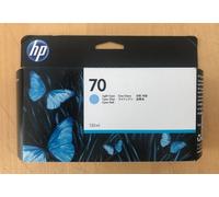 GENUINE HP 70 C9390A LIGHT CYAN INK CARTRIDGE Z2100 Z3100 Z3200 Z5200 NEW BOXED