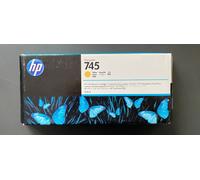 Genuine HP 745 Ink -YELLOW 300ML / DESIGNJET Z2600 Z5600 (INC VAT) BOXED