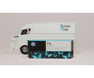 Genuine HP 772 300ml Yellow Ink Cartridge - CN630A