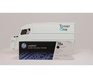 Genuine HP 78A Dual Pack Laserjet Toner Cartridge - CE278AD - Black