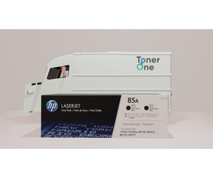 Genuine HP 85A DualPack Laserjet Toner Cartridge - CE285AD - Black