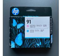 Genuine HP 91 Printhead - LIGHT MAGENTA & LIGHT CYAN (INC VAT) BOXED