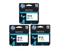 HP 912 4-pack Black/Cyan/Magenta/Yellow Original Ink Cartridges