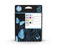 Genuine HP 912 Ink Cartridges Black Cyan Magenta Yellow OfficeJet Pro Printer