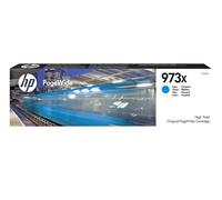 HP F6T81AE 973X High Yield Original PageWide Cartridge, Cyan, Single Pack