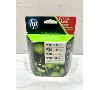 Genuine HP 920 XL - Black & Colour Ink Multipacks - SINGLES / SETS LOT (INC VAT)