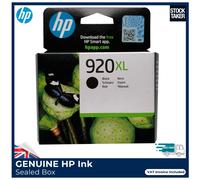 Genuine HP 920XL Black Ink Cartridge CD975AE Original High Yield Exp 2024