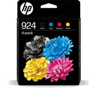 HP 924 CMYK Original Ink Cartridge 4-Pack