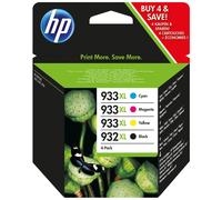 HP 932XL/933XL ink cartridge black and tri-colour high capacity combo-pack