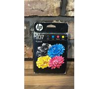 Genuine HP 937 CMYK 4-Pack Ink Cartridge Multipack BBE: Jan 2026