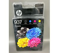 HP 937 CMYK Original Ink Cartridge 4-Pack