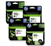 Genuine HP 950XL 951XL Multipack 4 Ink Cartridges for OfficeJet 8600 8100 Plus