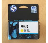 Genuine HP 953 Ink Yellow - OFFICEJET PRO 7700 8200 8700 (INC VAT) BOXED 2026