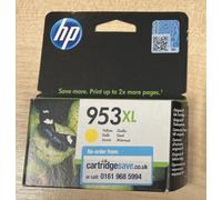 Genuine HP 953XL Yellow High Capacity Ink Cartridge C2P26AE - Jun 2024