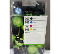 HP 963 4-pack Black/Cyan/Magenta/Yellow Original Ink Cartridges
