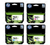 HP 963XL 4-pack High Yield Black/Cyan/Magenta/Yellow Original Ink Cartridges ink cartridge 4 pc(s) High (XL) Yield Black, Cyan, Magenta, Yellow