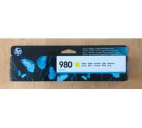 Genuine HP 980 Ink - YELLOW / ENTERPRISE X555 MFP X585 - UK VAT INC BOXED