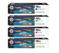 Genuine HP 981A Ink Cartridge Multipack - (J3M71A/J3M68A/J3M69A/J3M70A) - 2025