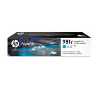 Genuine HP 981Y Cyan High Capacity Ink Cartridge L0R13A (2024) - Boxed (VAT Inc)