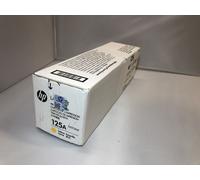 Genuine HP CB542A Split Multipack (125A) Yellow Toner Cartridge