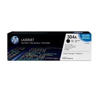 HP 304A Toner cartridge - 2-pack Black