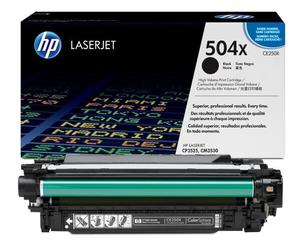 Genuine HP CE250X (504X) Black High Toner Cartridge - Plain Box (VAT Inc)