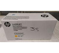 Genuine HP CE252YC 504A yellow Toner Print Cartridge for LaserJet CP3525/CM3530