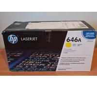 Genuine HP CF032A 646A Yellow Toner Cartridge - Brand New & Sealed CM4540 mfp