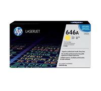 Genuine HP CF032A Yellow toner cartridge CM4540 CM4540f Laserjet A-