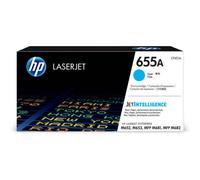 Genuine HP CF451A (655A) Cyan Toner Cartridge Open