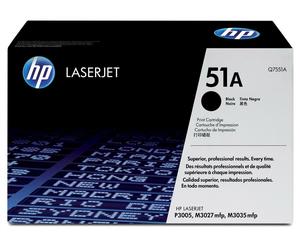 Genuine HP Q7551A Black Toner Cartridge 51A Laserjet P3005 M3027 A- VAT Inc