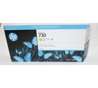 Genuine HP730 Designjet P2V70A Yellow 300ml Ink Cartridge T1600 T1700 T2600