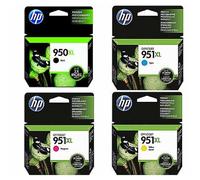 HP 950XL High Yield Black/951XL High Yield Cyan/Magenta/Yellow 4-pack Original Ink Cartridges ink cartridge 4 pc(s) High (XL) Yield Black, Cyan, Magenta, Yellow