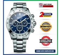 Genuine HUGO BOSS Ikon HB1512963 Stainless Steel Blue & Silver Tone Mens Watch