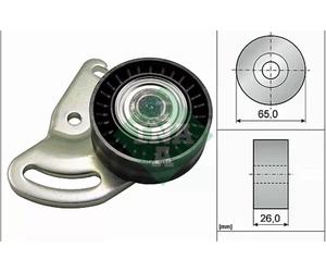 Genuine INA 531059130 Drive V-Ribbed Aux Belt Tensioner fits Megane Logan Almera