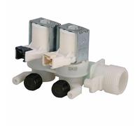 GENUINE INDESIT AQ9F492IUKV WASHING MACHINE SOLENOID WATER VALVE 2 WAY