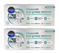 Genuine Indesit Dishwasher 3in1 Limescale Descaler & Detergent Remover 24 x 50g Sachets (2 Pack)