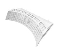 Genuine Indesit Hotpoint Aqualtis Tumble Dryer White Fluff Filter (C00286296)