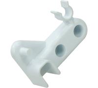 GENUINE Indesit LEFT HAND Freezer Flap Hinge Bracket 63mm x 13mm C00506360