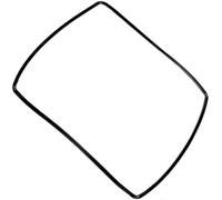 Genuine INDESIT Main Oven Cooker Rubber Door Seal Gasket C00027982