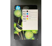 HP 963 4-pack Black/Cyan/Magenta/Yellow Original Ink Cartridges