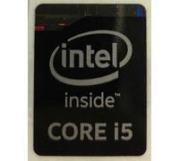 Genuine Intel Core i5 Inside Black Case Badge Sticker (4th