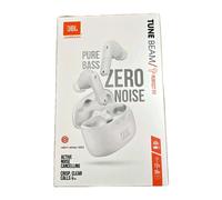 Genuine JBL Tune Beam Pure Bass Wireless Bluetooth Earbuds,Earphones White New