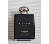 Genuine Jo Malone Dark Amber And Gingerlilly 50ml Intense Cologne, No Box