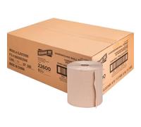 Genuine Joe GJO22600 Hard Wound Roll Towel, 800' Length x 7-8/9" Width, Natural (Case of 6)