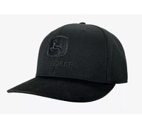 Genuine John Deere Adults Trademark Black Cap Hat MC13080560BK