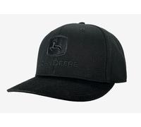 Genuine John Deere Adults Trademark Black Cap Hat MC13080560BK
